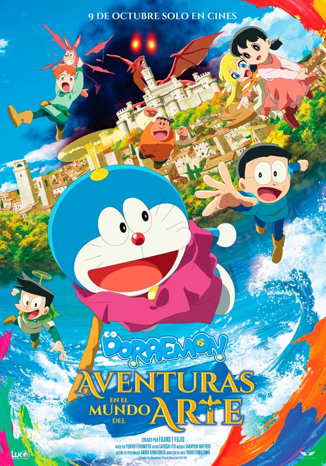 Doraemon: Aventuras en el mundo del arte - cartel
