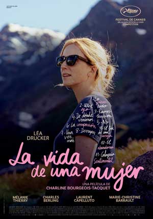 Cartel de La vida de una mujer