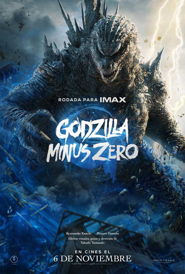 Godzilla minus zero - cartel