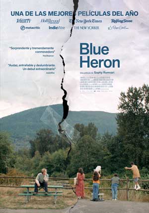 Cartel de Blue heron