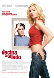 Cartel de La vecina de al lado