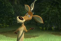 Colegas en el bosque