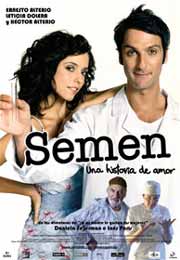 Cartel de Semen, una historia de amor