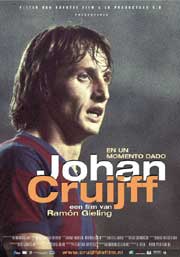 Cartel de Johan Cruyff. En un Momento Dado