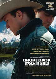 Cartel de Brokeback mountain