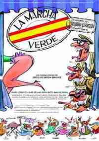 Cartel de La marcha verde