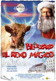 Cartel de Blizzard, el reno mágico