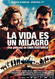 Cartel de La vida es un milagro