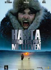 Cartel de Hasta donde los pies me lleven