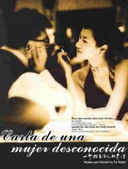 Cartel de Carta de una mujer desconocida