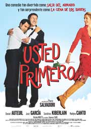 Cartel de Usted primero