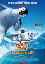 Cartel de Happy Feet: Rompiendo el hielo