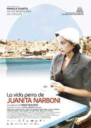 Cartel de La vida perra de Juanita Narboni