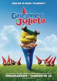Cartel de Gnomeo y Julieta
