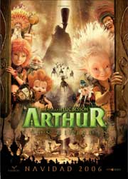 Cartel de Arthur y los Minimoys