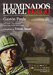 Cartel de Iluminados por el fuego