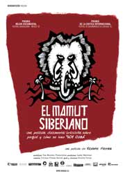 Cartel de El mamut siberiano