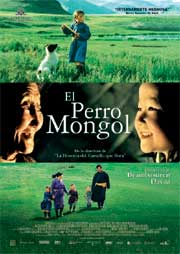 Cartel de El perro mongol