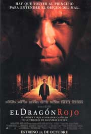 Cartel de El dragón Rojo