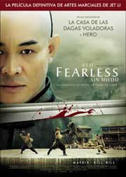 Cartel de Fearless. Sin miedo