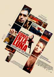 Cartel de Conejo en la luna