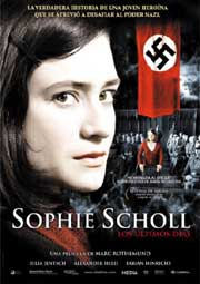 Cartel de Sophie Scholl. Los últimos días