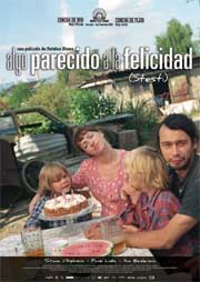 Cartel de Algo parecido a la felicidad