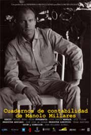 Cartel de Cuadernos de contabilidad de Manolo Millares