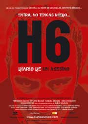 Cartel de H6 Diario de un asesino