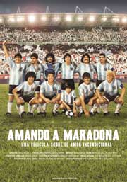 Cartel de Amando a Maradona