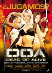 Cartel de DOA: Dead or alive
