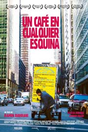 Cartel de Un café en cualquier esquina