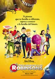 Cartel de Descubriendo a los Robinsons