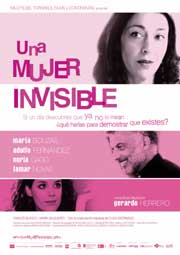 Cartel de Una mujer invisible