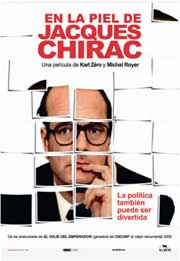 Cartel de En la piel de Jacques Chirac