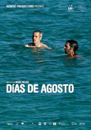 Cartel de Días de agosto