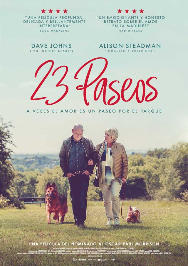 23 paseos - cartel