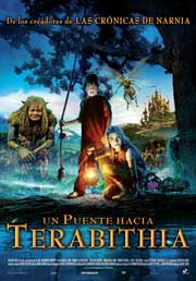 Cartel de Un puente hacia Terabithia