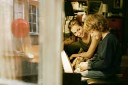 El vuelo del globo rojo