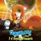 Doraemon y el pequeño dinosaurio cartel reducido