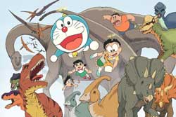Doraemon y el pequeño dinosaurio foto de la película / 2 de 2