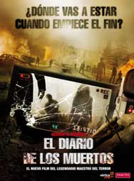 Cartel de El diario de los muertos