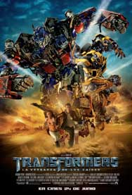 Cartel de Transformers: La venganza de los caídos