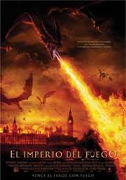 Cartel de El imperio del fuego