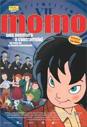 Cartel de Momo, una aventura a contrarreloj
