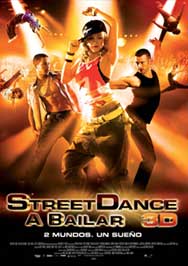 Cartel de Street dance 3D ¡A bailar!