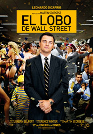 Cartel de El lobo de Wall Street