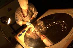 El pollo, el pez y el cangrejo real