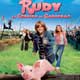Rudy El cerdito de carreras cartel reducido