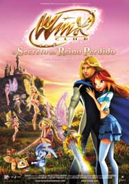 Cartel de Winx Club. El secreto del reino perdido